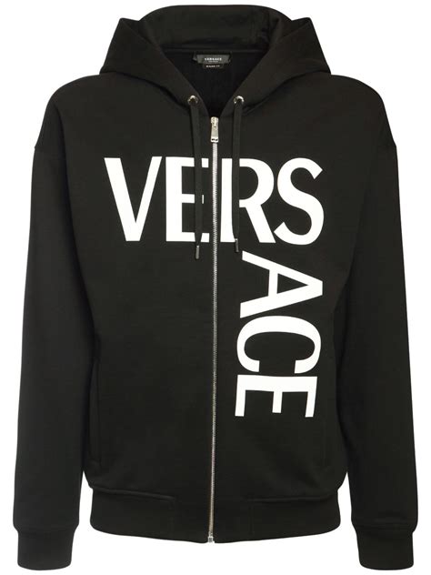 versace collection zip hoodie|Versace hoodie cheap.